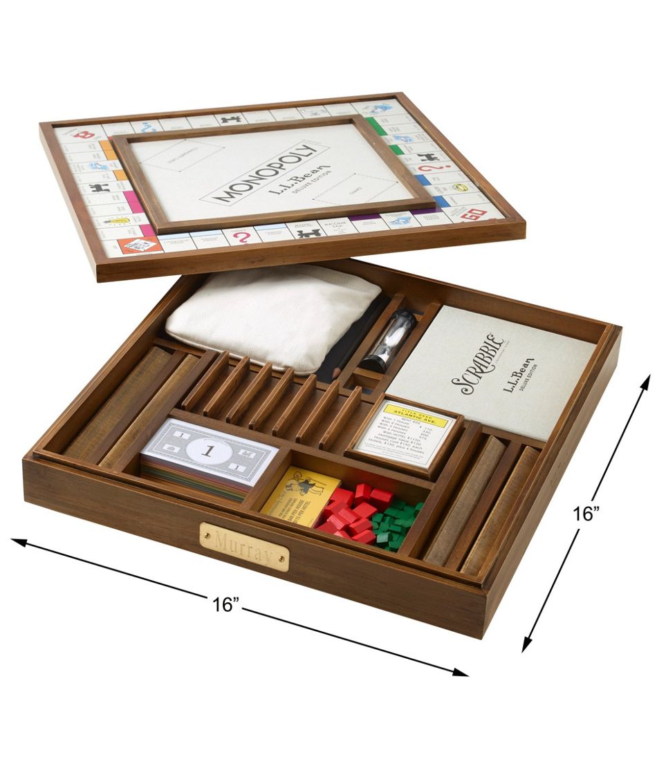 L.L.Bean | L.L.Bean Deluxe Scrabble/Monopoly