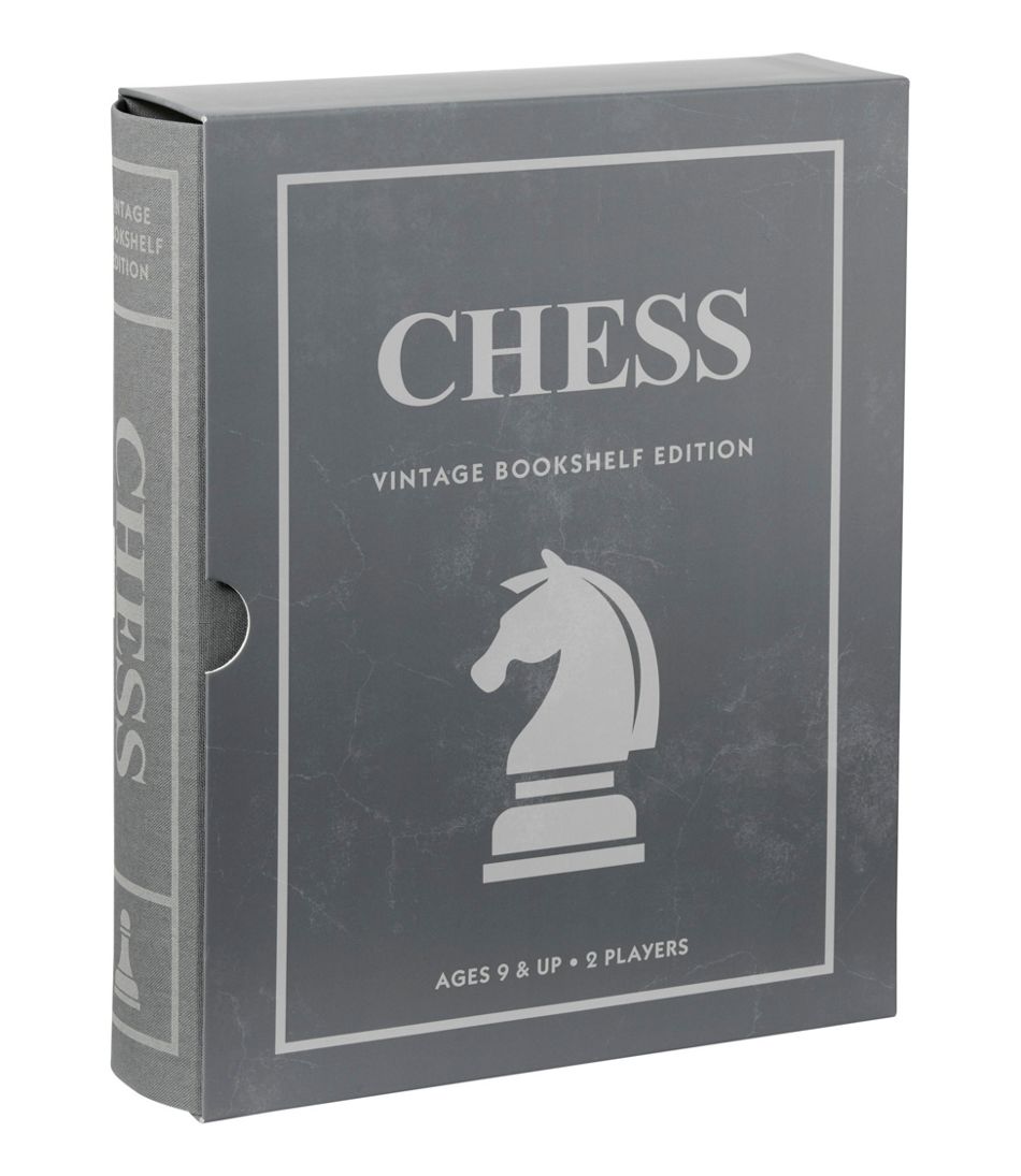 L.L.Bean | Chess Vintage Bookshelf Game