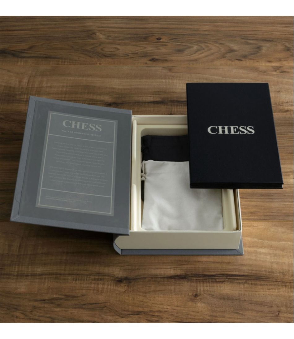 L.L.Bean | Chess Vintage Bookshelf Game
