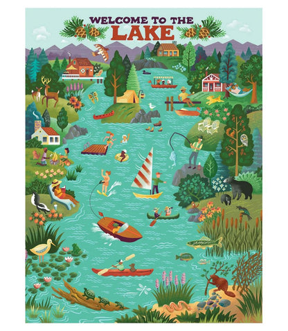 L.L.Bean | Lake Living Puzzle, 500 Pieces