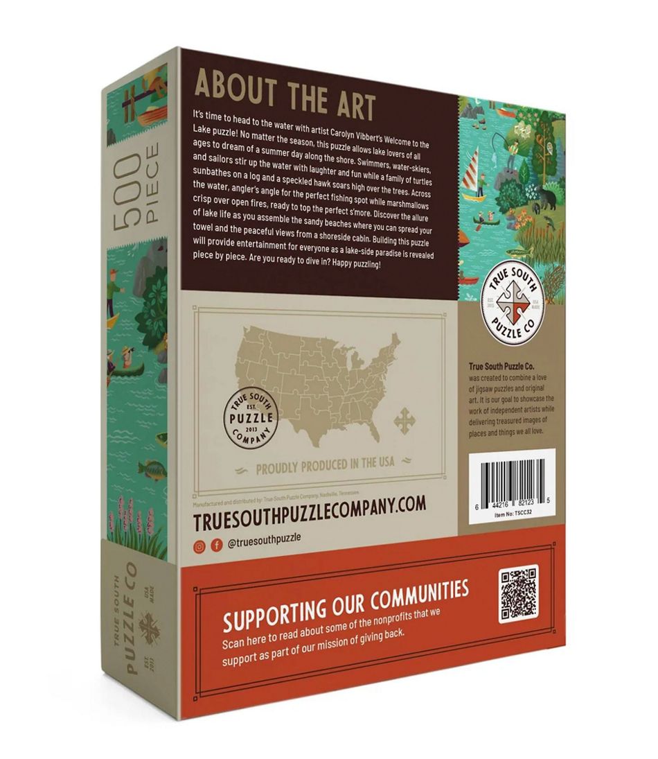 L.L.Bean | Lake Living Puzzle, 500 Pieces