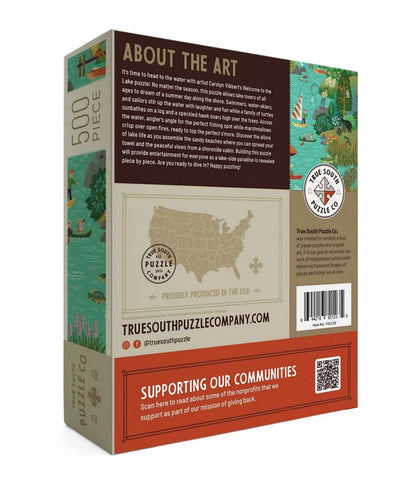 L.L.Bean | Lake Living Puzzle, 500 Pieces