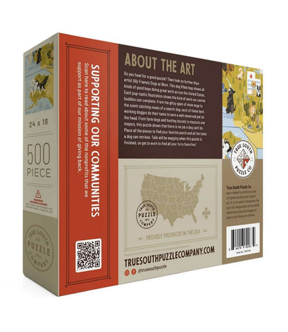 L.L.Bean | Dogs at Work Puzzle, 500 Pieces