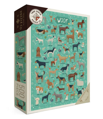 L.L.Bean | Woof Dogs Puzzle, 500 Pieces