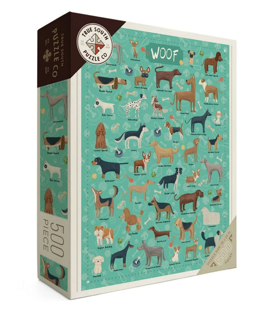 L.L.Bean | Woof Dogs Puzzle, 500 Pieces