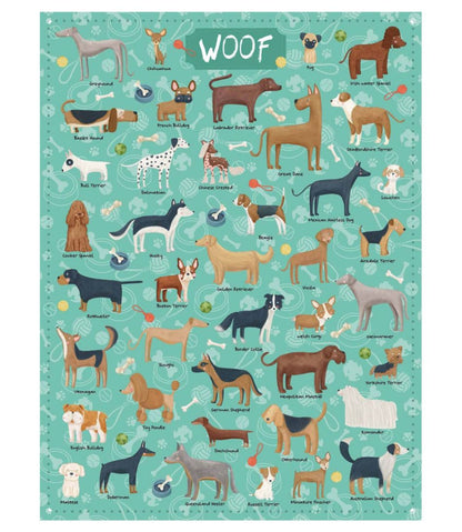L.L.Bean | Woof Dogs Puzzle, 500 Pieces