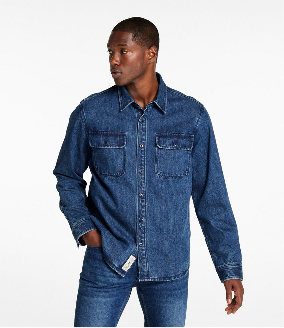 L.L.Bean | Men's Signature Denim Workshirt