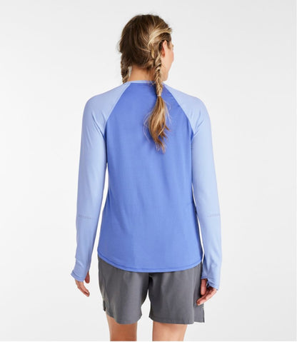 L.L.Bean | Women's Comfort Cycling Jersey, Long-Sleeve