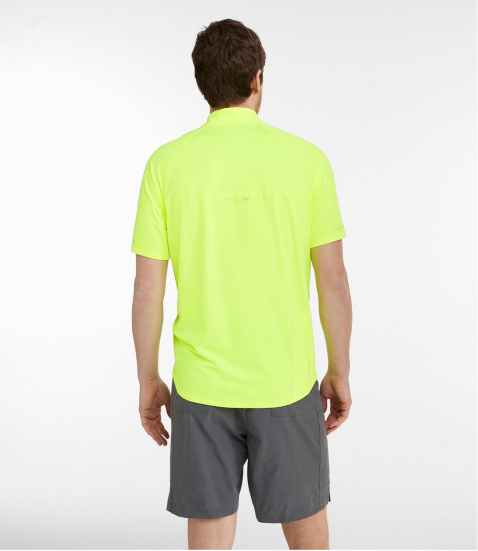 L.L.Bean | Men's Comfort Cycling Jersey, Short-Sleeve