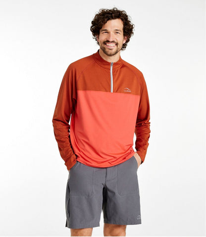 L.L.Bean | Men's Comfort Cycling Jersey, Long-Sleeve