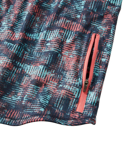 L.L.Bean | Women's Comfort Cycling Jersey Print Short-Sleeve