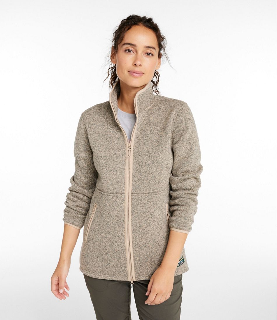 L.L.Bean | Women's Bean's Sweater Fleece Full-Zip Coat