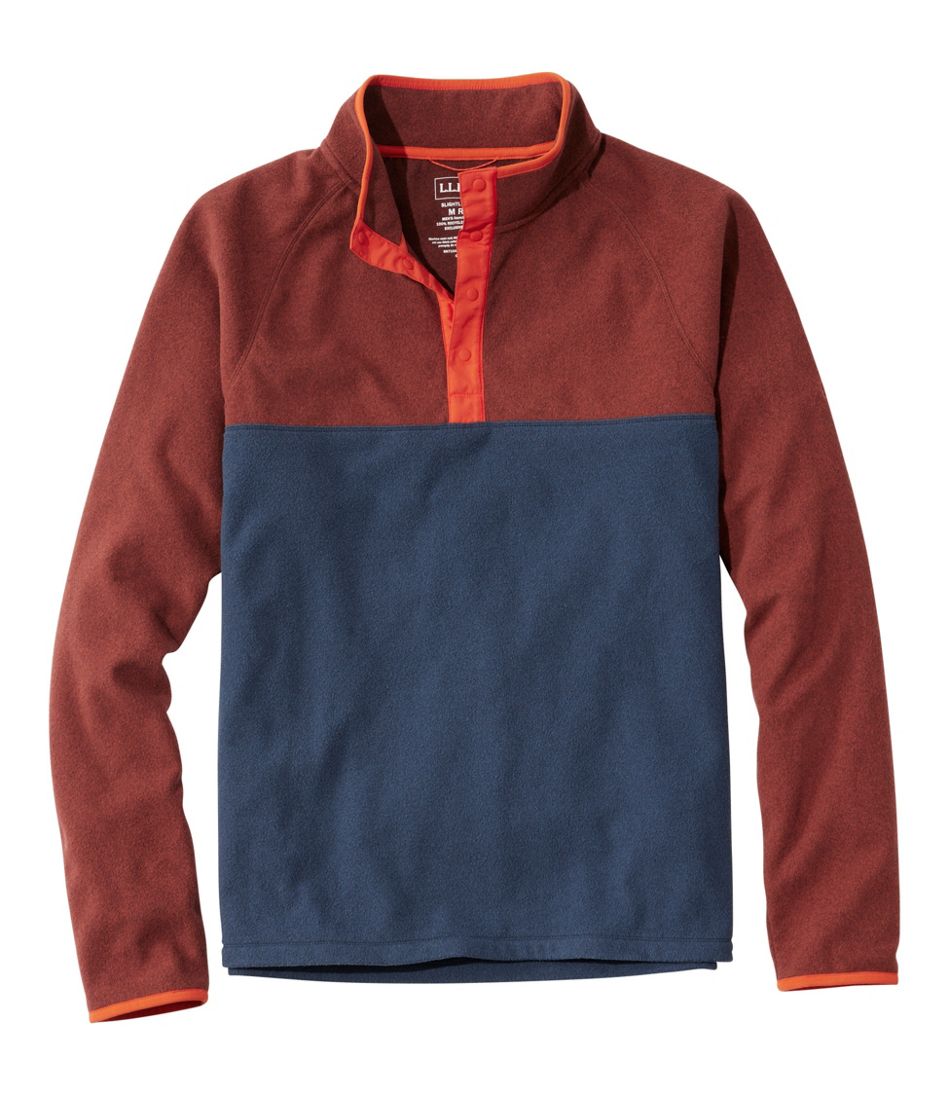 L.L.Bean | Men's All Season Access Fleece Pullover, Colorblock