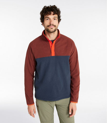L.L.Bean | Men's All Season Access Fleece Pullover, Colorblock