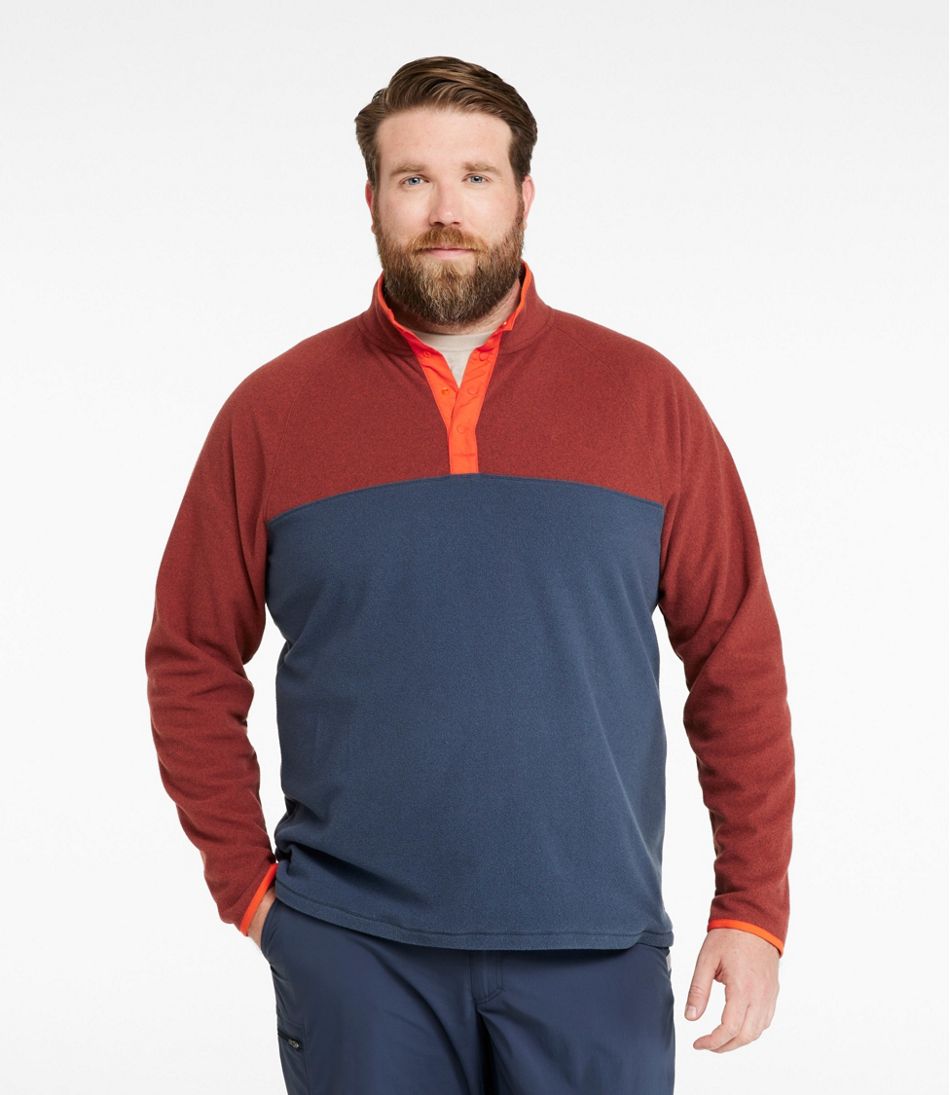 L.L.Bean | Men's All Season Access Fleece Pullover, Colorblock