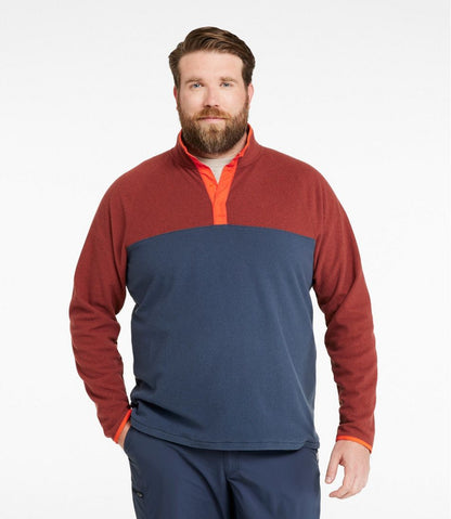 L.L.Bean | Men's All Season Access Fleece Pullover, Colorblock