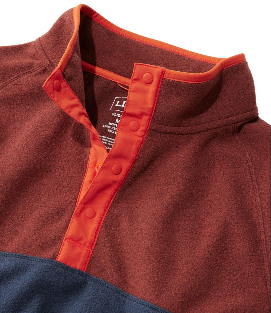 L.L.Bean | Men's All Season Access Fleece Pullover, Colorblock