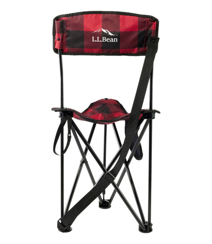 L.L.Bean | L.L.Bean Access Camp Chair Tripod, Plaid