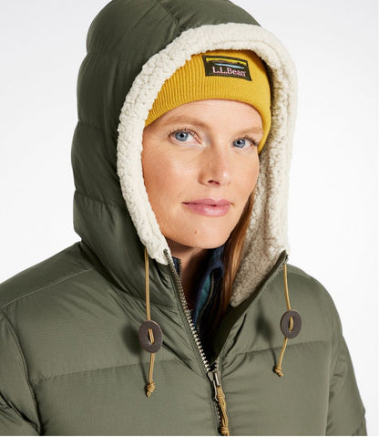 L.L.Bean | Women's Mountain Classic Down Coat, Sherpa-Lined