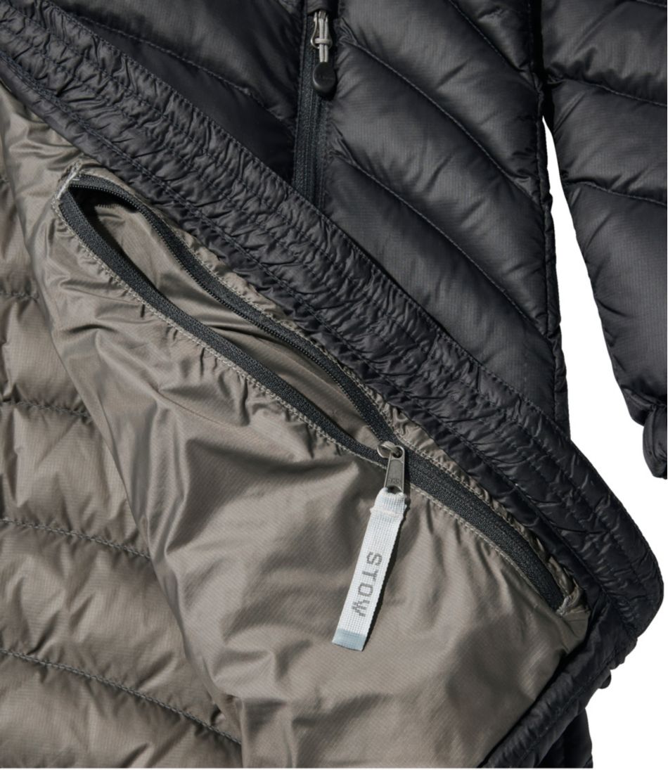 L.L.Bean | Women's Ultralight 850 Down Hooded Coat, Three-Quarter Length