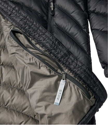L.L.Bean | Women's Ultralight 850 Down Hooded Coat, Three-Quarter Length