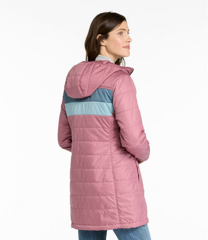 L.L.Bean | Women's Mountain Classic Puffer Coat, Colorblock