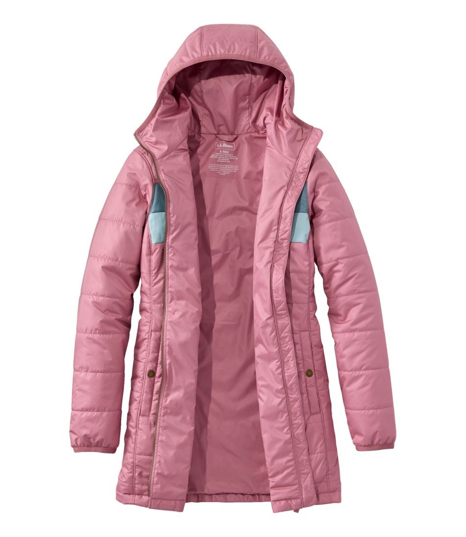 L.L.Bean | Women's Mountain Classic Puffer Coat, Colorblock