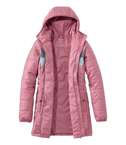 L.L.Bean | Women's Mountain Classic Puffer Coat, Colorblock