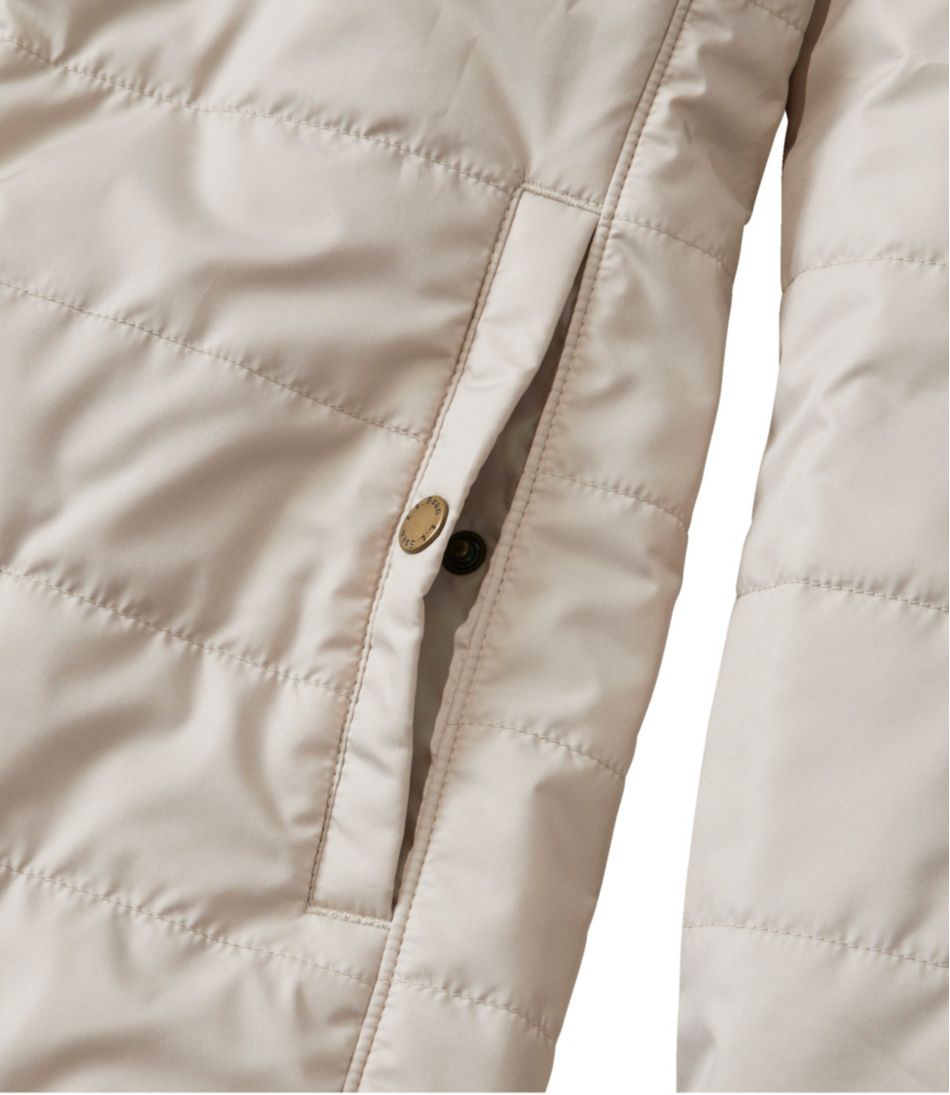 L.L.Bean | Women's Mountain Classic Puffer Coat, Colorblock