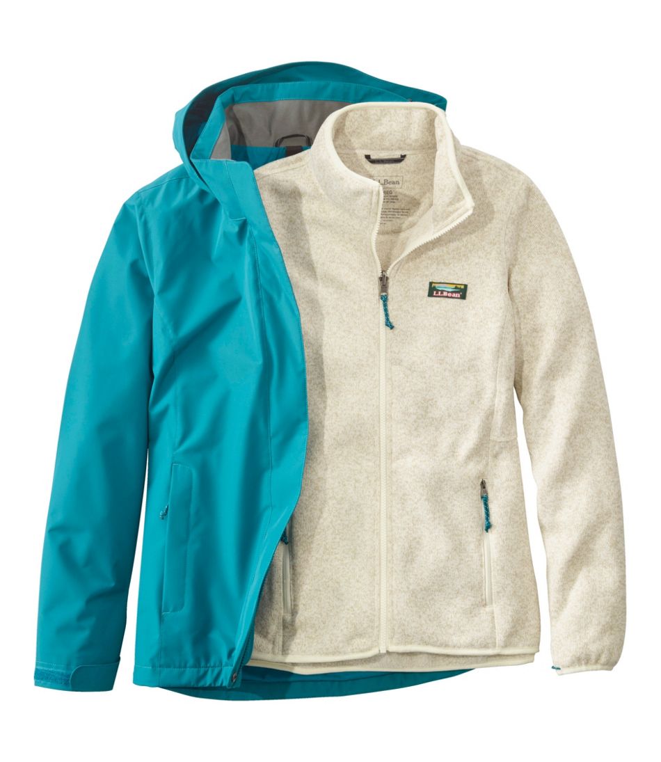 L.L.Bean | Women's L.L.Bean Sweater Fleece 3-in-1 Jacket