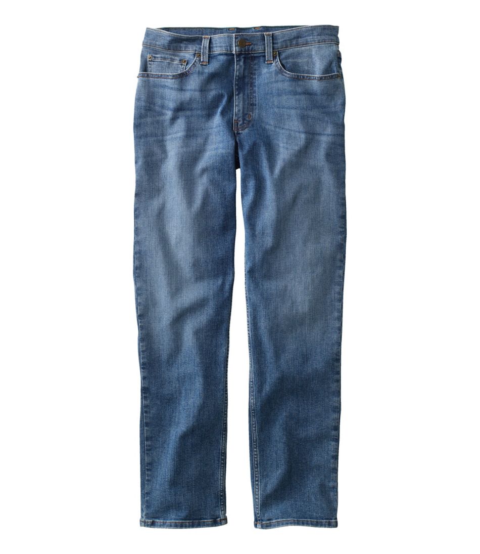 L.L.Bean | Men's BeanFlex® Jeans, Standard Athletic Fit, Straight Leg