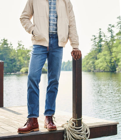 L.L.Bean | Men's BeanFlex® Jeans, Standard Athletic Fit, Straight Leg
