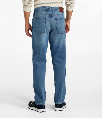L.L.Bean | Men's BeanFlex® Jeans, Standard Athletic Fit, Straight Leg