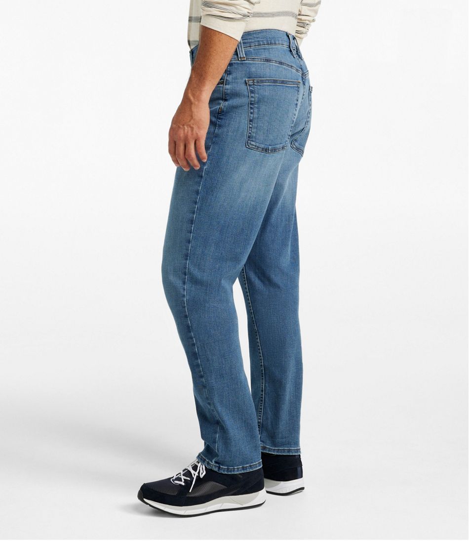 L.L.Bean | Men's BeanFlex® Jeans, Standard Athletic Fit, Straight Leg