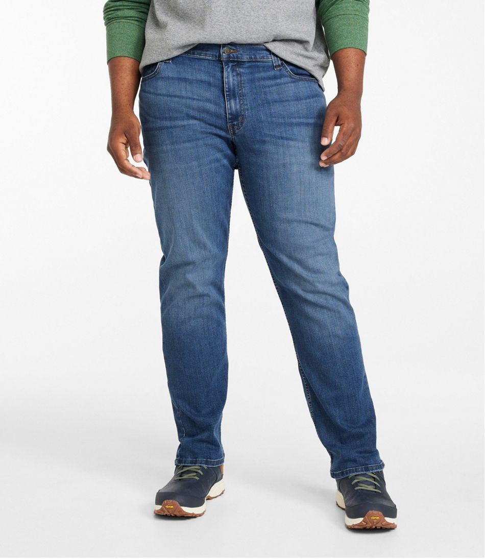 L.L.Bean | Men's BeanFlex® Jeans, Standard Athletic Fit, Straight Leg
