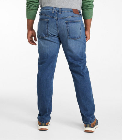 L.L.Bean | Men's BeanFlex® Jeans, Standard Athletic Fit, Straight Leg